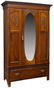 ENGLISH MIRRORED WARDROBE