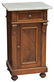 VICTORIAN MARBLE TOP BEDSIDE CABINET