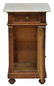 VICTORIAN MARBLE TOP BEDSIDE CABINET - 2