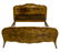 ITALIAN LOUIS XV STYLE BURL WOOD BED - 2