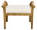 BIEDERMEIER BIRDSEYE VANITY STOOL - 2