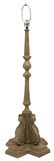 CARVED WOOD FLOOR LAMP - 2