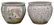 (2) CHINESE ENAMELED PORCELAIN FISH BOWLS, VARIED