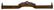 LOUIS XVI STYLE CARVED CORNICE CURTAIN VALANCE - 2