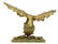 (3) GERMAN BRONZE CANDLESTICKS & EAGLE ON ONYX - 4