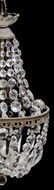 ITALIAN CRYSTAL SINGLE-LIGHT CHANDELIER - 2