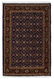 HAND-WOVEN PERSIAN TABRIZ RUG, 3'5" x 4'8"