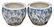 (2) CHINESE BLUE & WHITE PORCELAIN FISHBOWL - 2