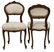 (PAIR) LOUIS XV STYLE BOUDOIR CHAIRS - 2