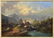 CONTINENTAL FRAMED SIGNED OIL PAINTING ON CANVAS