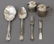 (24) COLLECTION OF STERLING, COIN & PLATE FLATWARE - 4