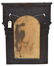 ENGLISH RENAISSANCE REVIVAL OAK FRAME WALL MIRROR - 3