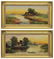 (2) J.H. GLENDENING FRAMED OIL PAINTINGS ON BOARD