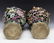 (2) CHINESE PARCEL GILT FAMILLE NOIRE TEMPLE JAR - 3