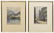 (2) HANS FIGURA (D.1978) FRAMED ETCHINGS ON SILK