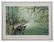 FRAMED LITHOGRAPH, BOATS ON THE WATER, SIGNED - 2