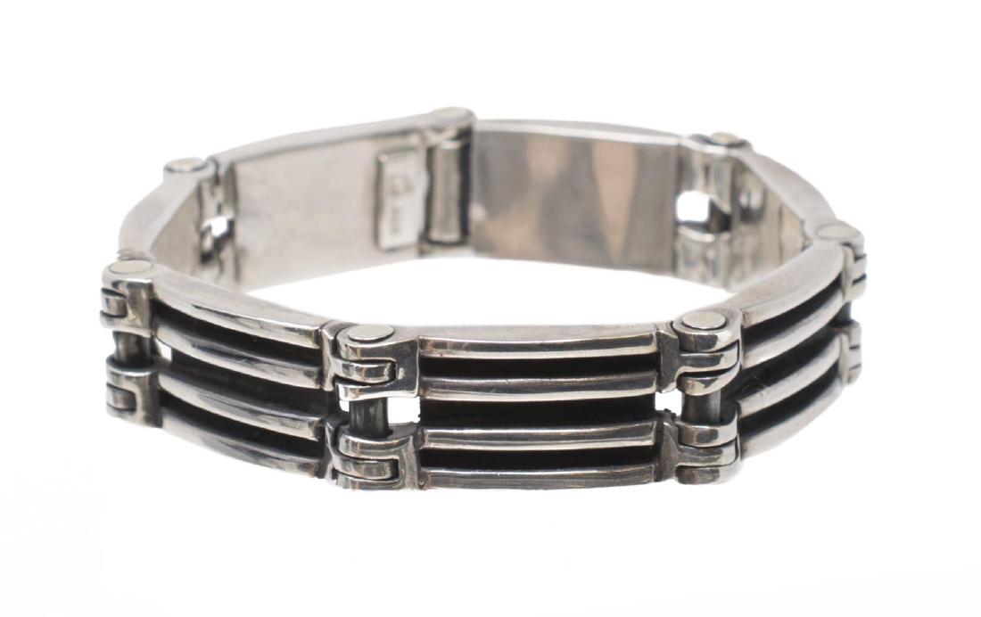 JAMES REID SANTA FE STERLING PARALLEL 2 BRACELET (1 of 2)