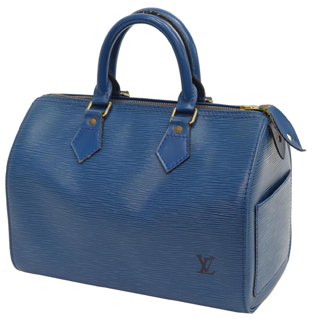 LOUIS VUITTON 'SPEEDY 25' IN BLUE EPI LEATHER (1 of 4)