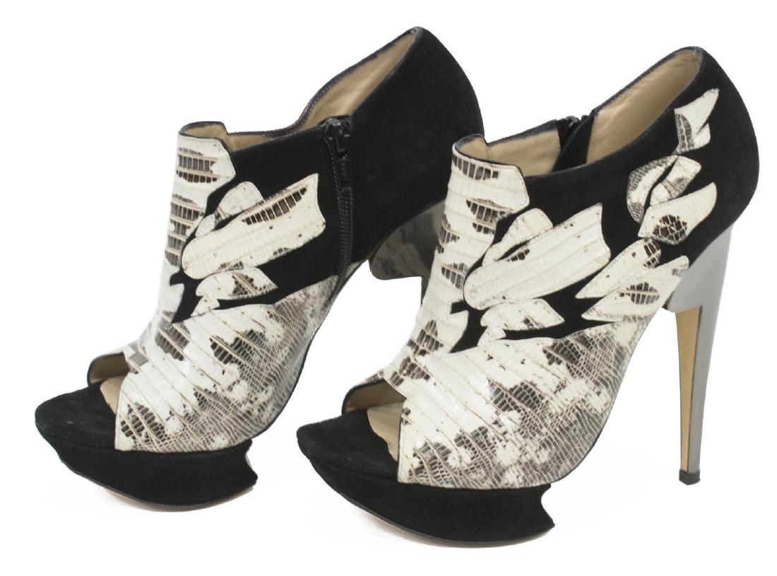 NICHOLAS KIRKWOOD 'SLITHER' PYTHON BOOTIES, UNWORN (1 of 3)