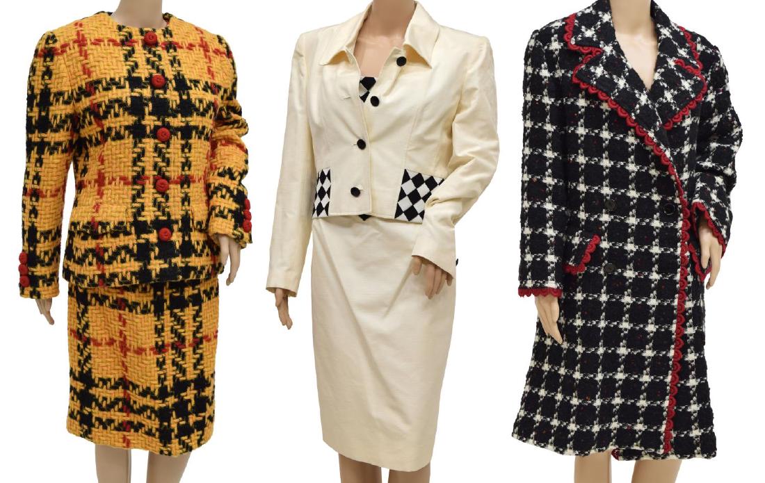 (6) LOT OF DESIGNER CLOTHING BILL BLASS VALENTINO (1 of 8)