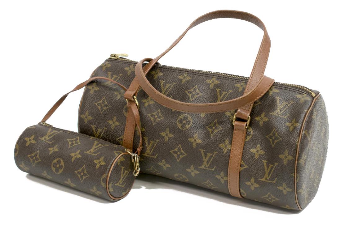 LOUIS VUITTON 'PAPILLON' MONOGRAM BAG WITH POUCH (1 of 5)