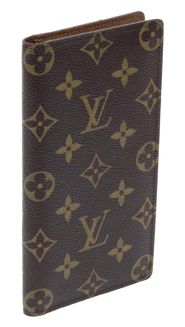 LOUIS VUITTON MONOGRAM CANVAS VERTICAL WALLET (1 of 6)