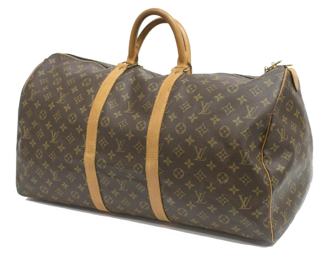 LOUIS VUITTON 'KEEPALL' MONOGRAM CANVAS DUFFLE BAG (1 of 4)