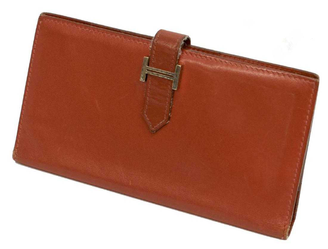 HERMES BEARN BIFOLD SMOOTH LEATHER WALLET (1 of 7)
