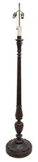 ITALIAN CARVED WOOD STANDING FLOOR LAMP - 2