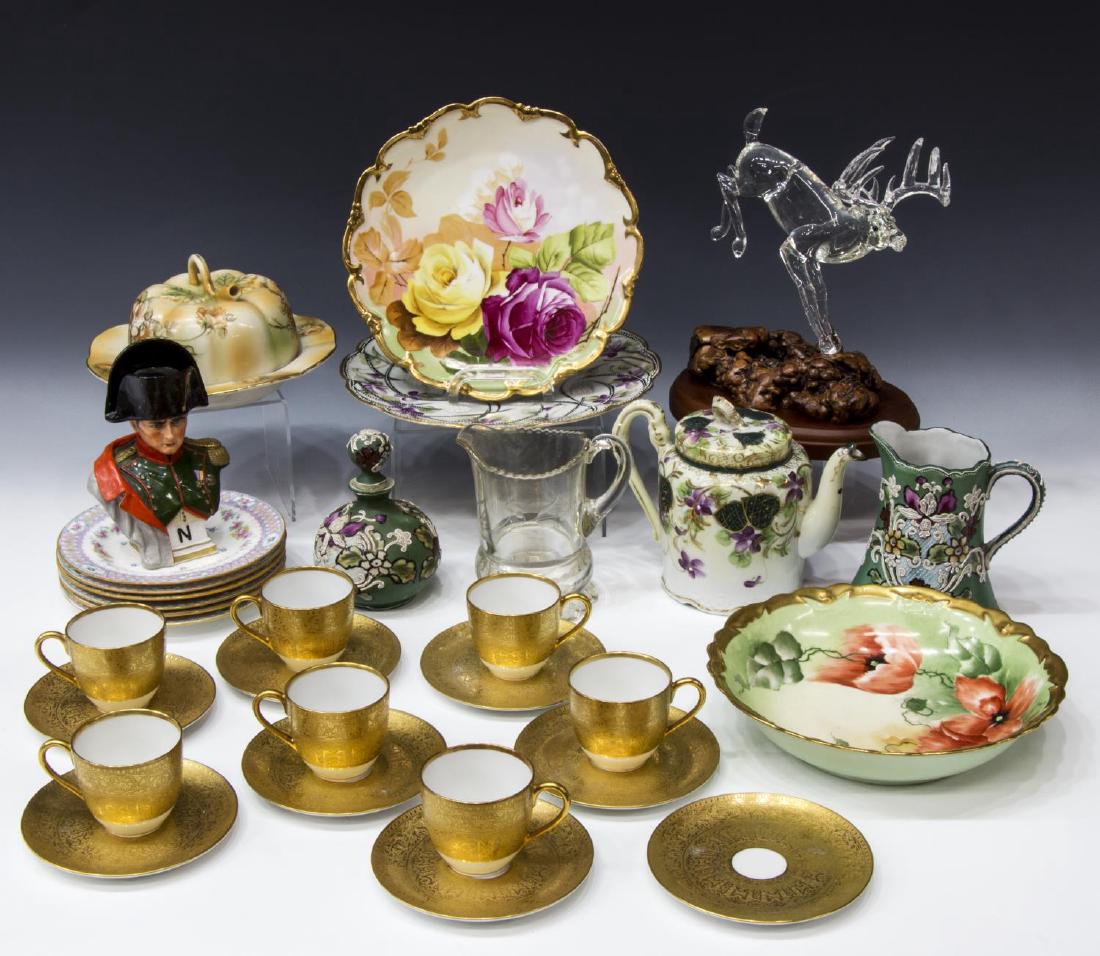 (31) GROUP OF TABLE & SERVICEWARE,MORIAGE, MINTONS (1 of 6)