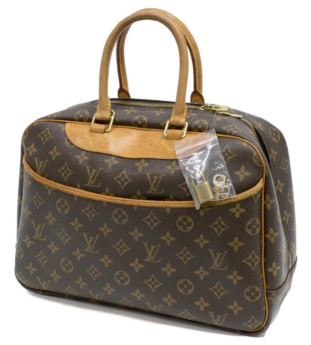 LOUIS VUITTON 'DEAUVILLE' MONOGRAM CANVAS HANDBAG (1 of 4)