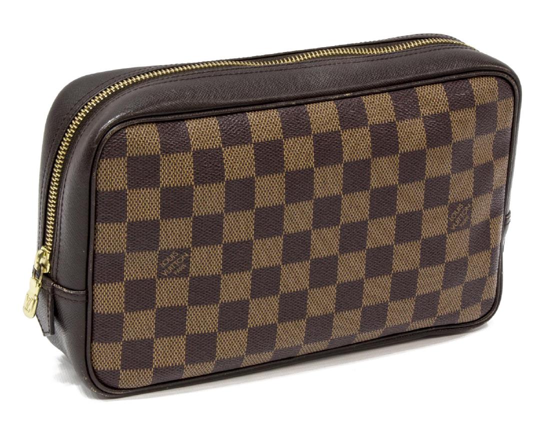 LOUIS VUITTON DAMIER EBENE TOILETRY POUCH (1 of 4)