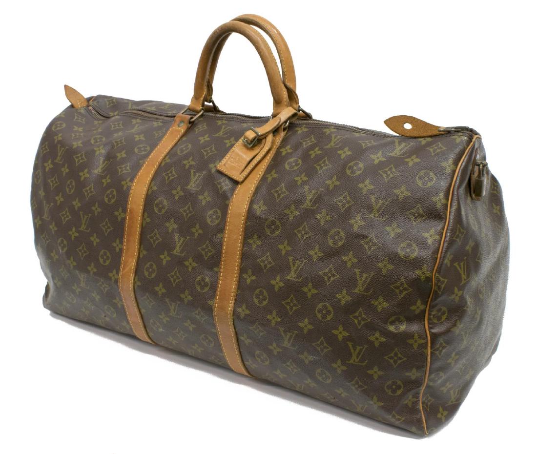 LOUIS VUITTON 'KEEPALL' MONOGRAM CANVAS DUFFLE BAG (1 of 4)