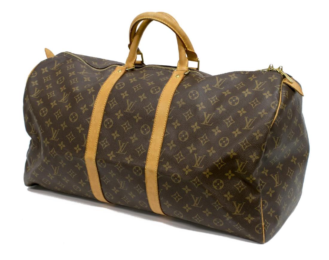 LOUIS VUITTON 'KEEPALL 55' MONOGRAM CANVAS BAG (1 of 4)