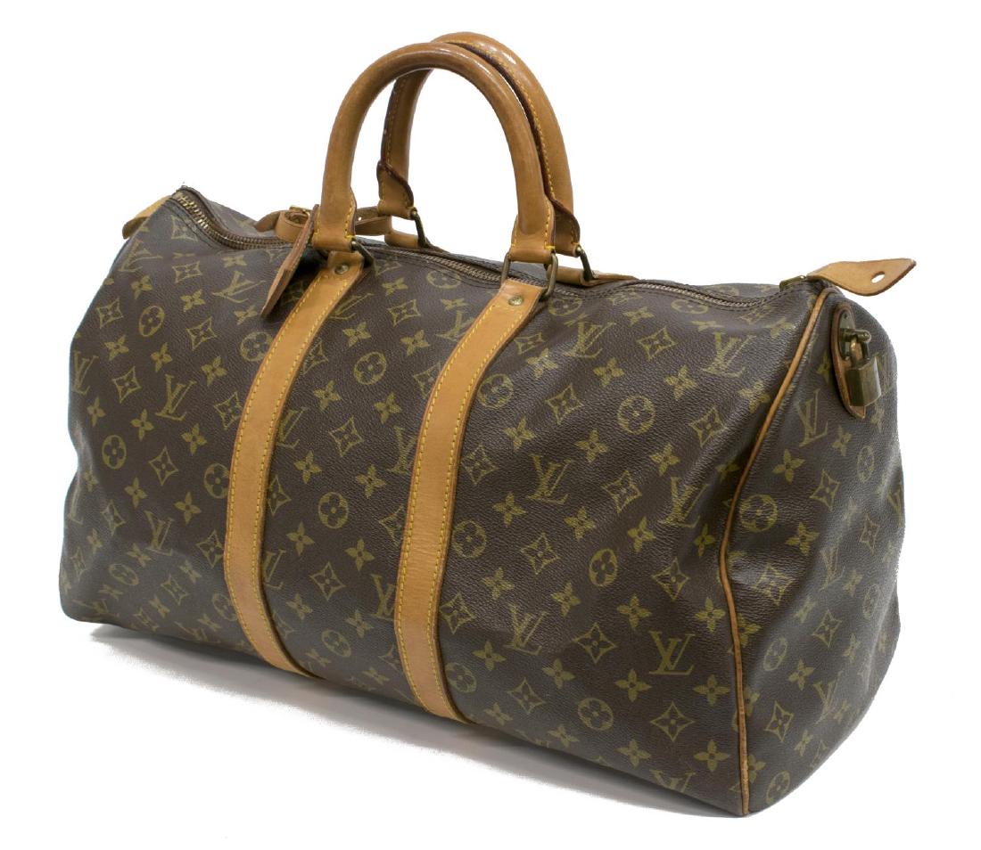 LOUIS VUITTON 'KEEPALL 50' MONOGRAM CANVAS BAG (1 of 4)