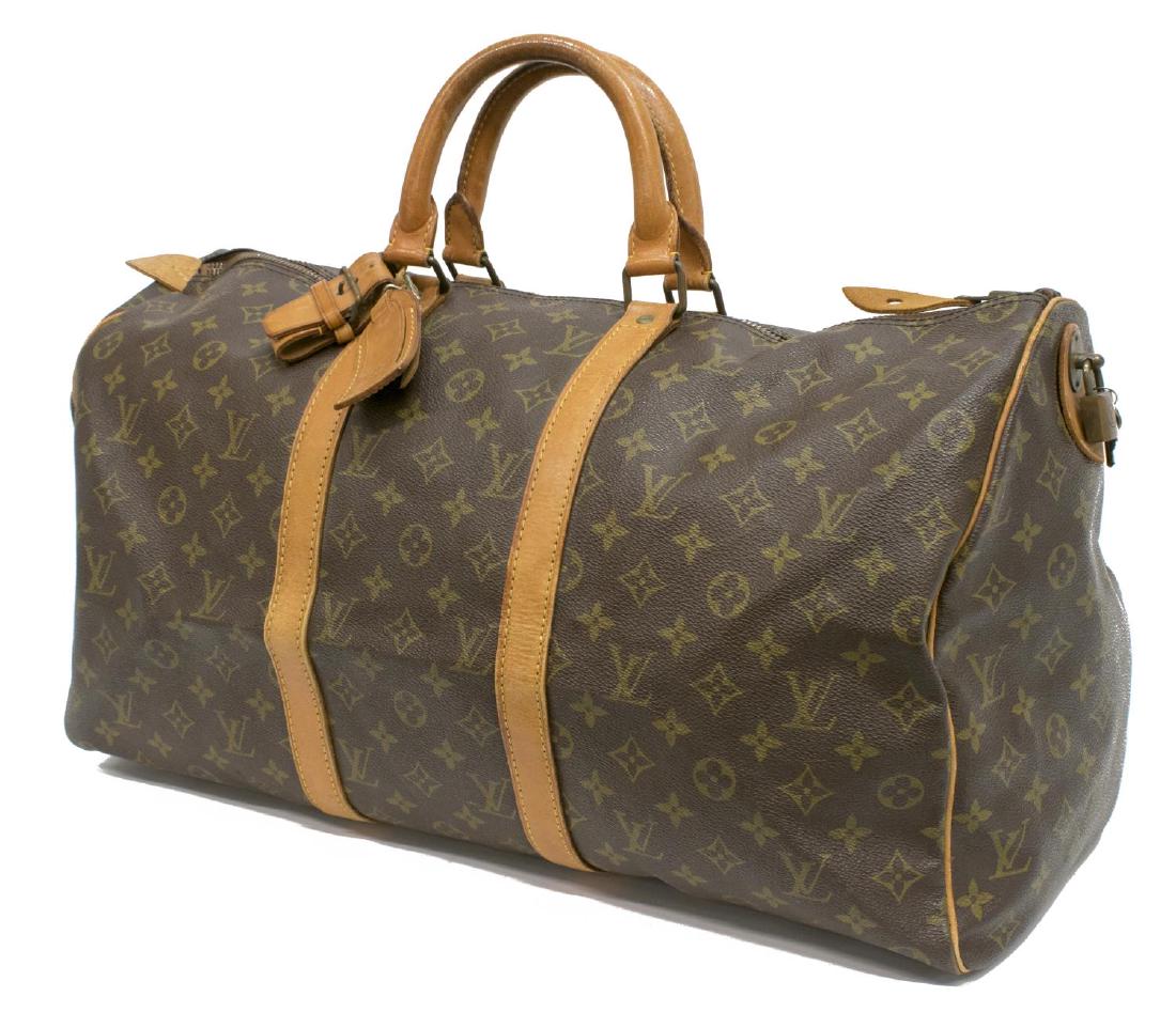 LOUIS VUITTON 'KEEPALL 50' MONOGRAM CANVAS BAG (1 of 4)