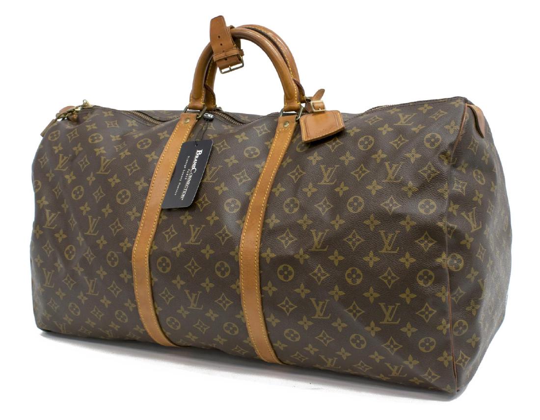 LOUIS VUITTON 'KEEPALL 60' MONOGRAM DUFFLE BAG (1 of 4)