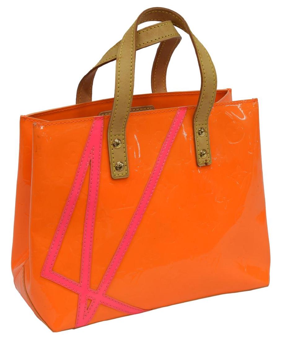 LOUIS VUITTON 'READE PM' WILSON ORANGE MONO VERNIS (1 of 5)