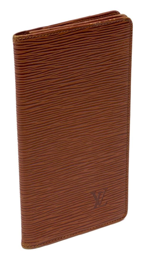 LOUIS VUITTON EPI LEATHER VERTICAL WALLET (1 of 3)
