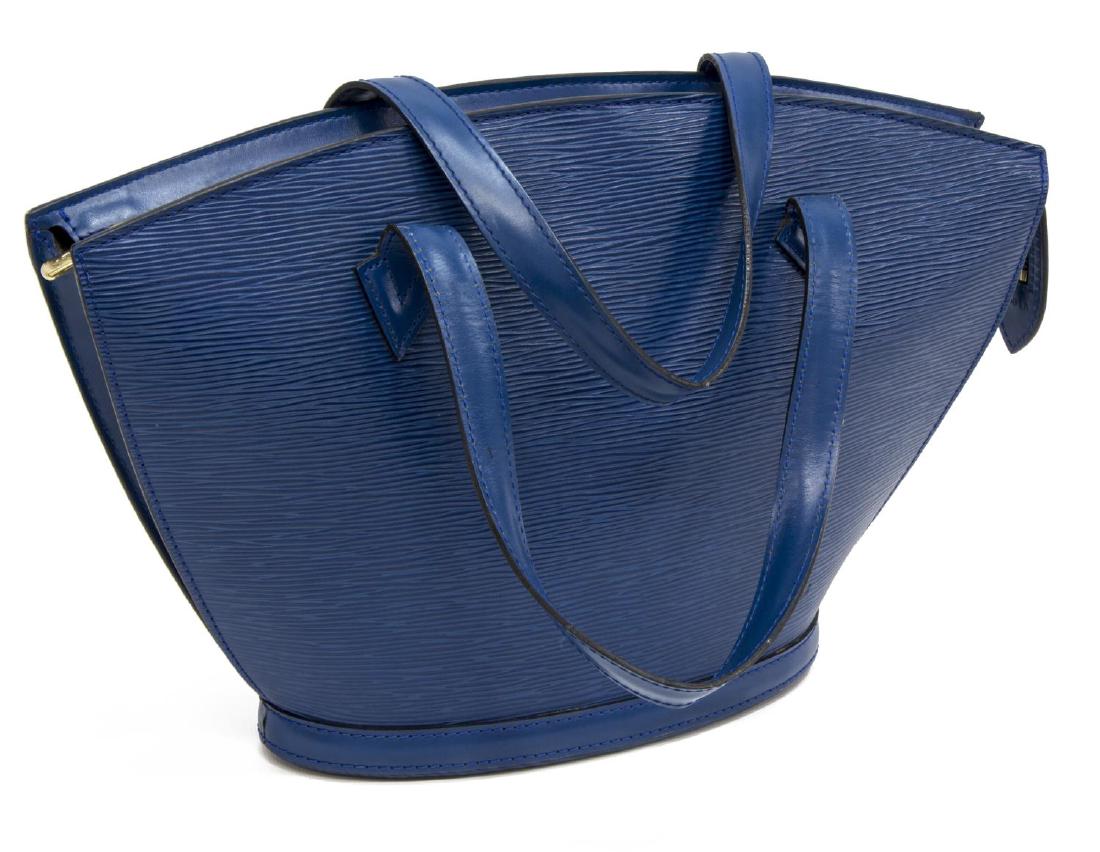 LOUIS VUITTON 'SAINT JACQUES' BLUE EPI LEATHER BAG (1 of 4)