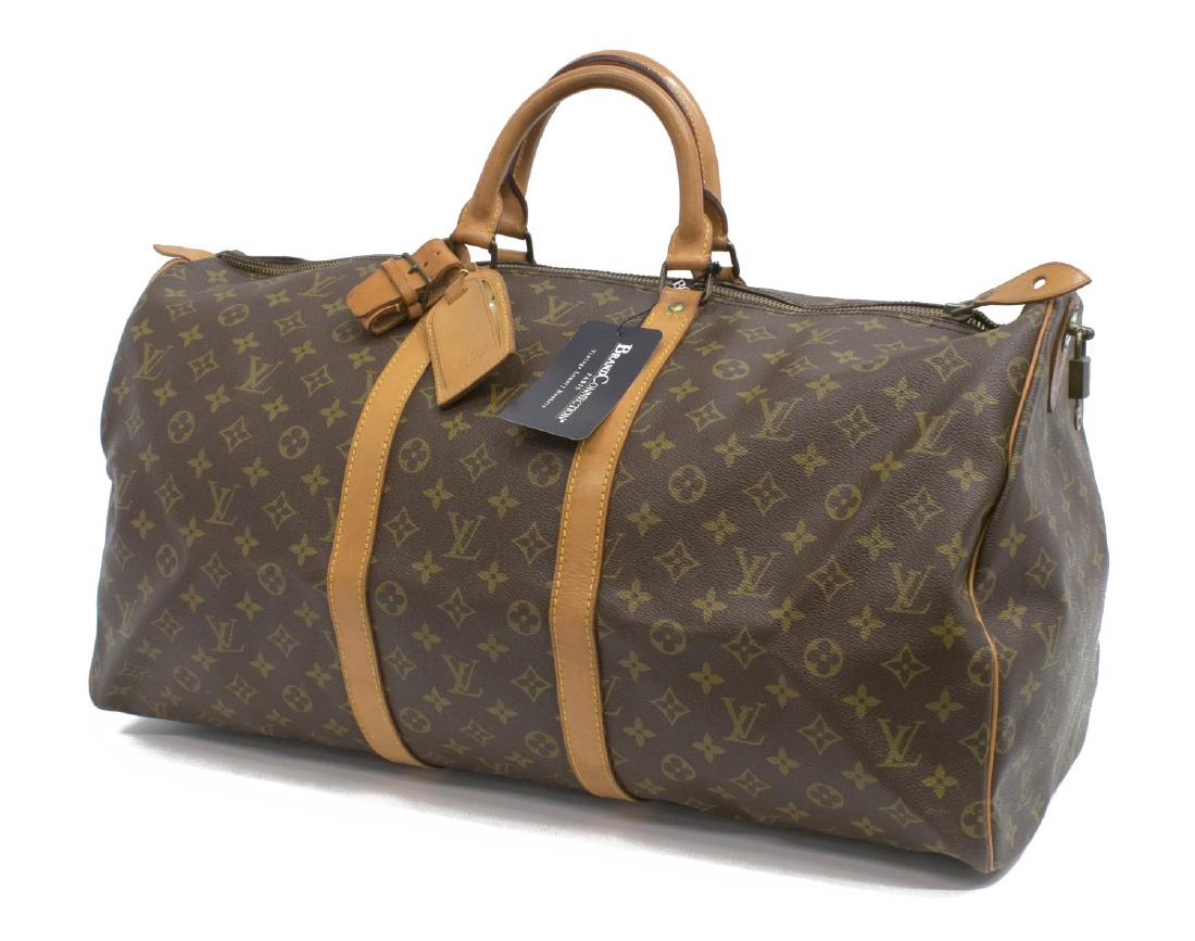 LOUIS VUITTON 'KEEPALL 55' MONOGRAM DUFFEL BAG (1 of 4)