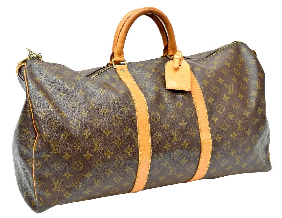 LOUIS VUITTON 'KEEPALL 55' MONOGRAM CANVAS DUFFEL (1 of 4)