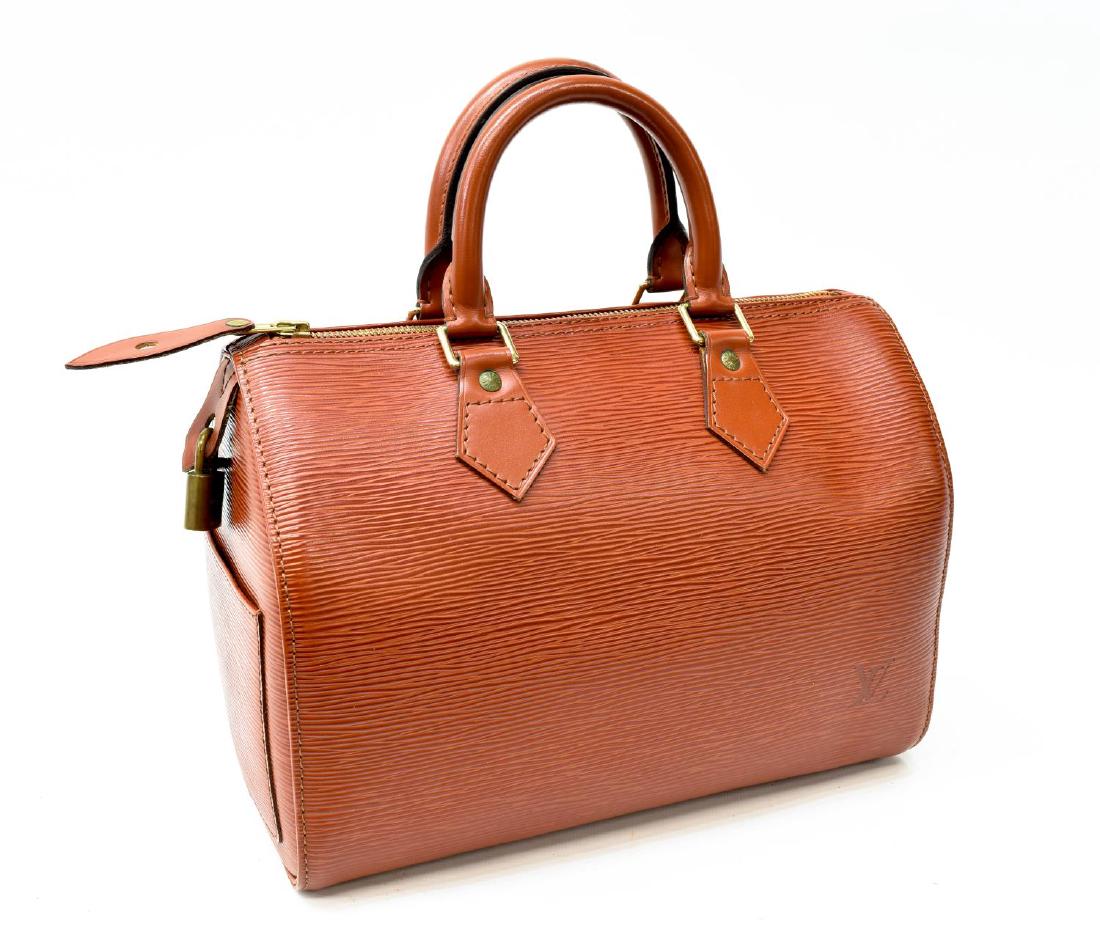 LOUIS VUITTON 'SPEEDY 25' EPI LEATHER HANDBAG (1 of 6)