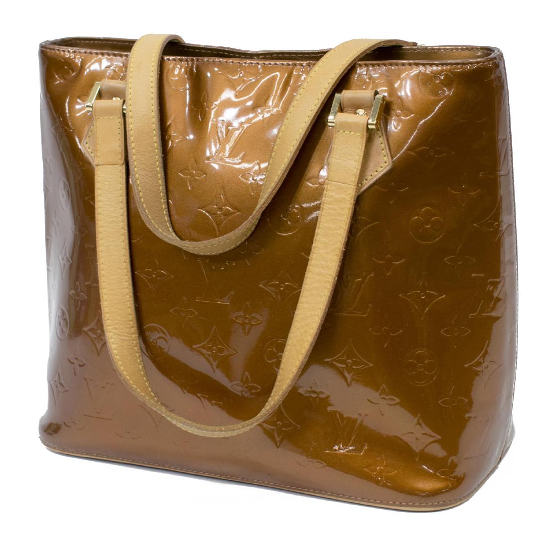 LOUIS VUITTON 'HOUSTON' BRONZE MONOGRAM VERNIS BAG (1 of 4)