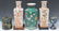 HUGE LOT ASIAN PORCELAIN, CLOISONNE CABINET ITEMS - 2