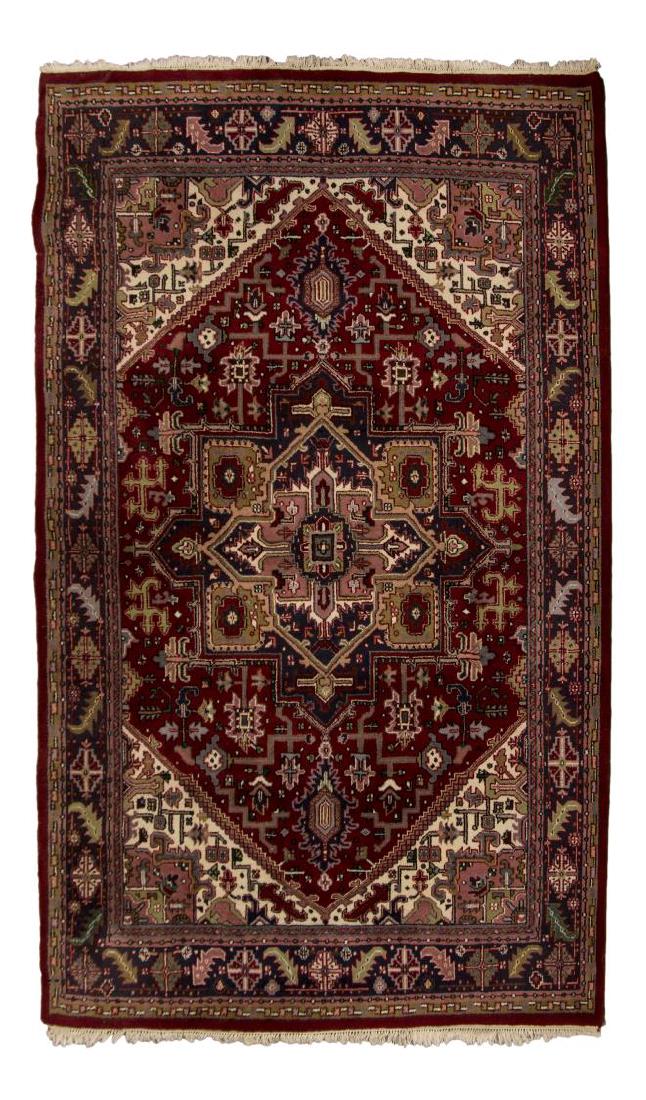 HAND WOVEN HERIZ STYLE WOOL RUG, 8'2" X 9'8" (1 of 2)