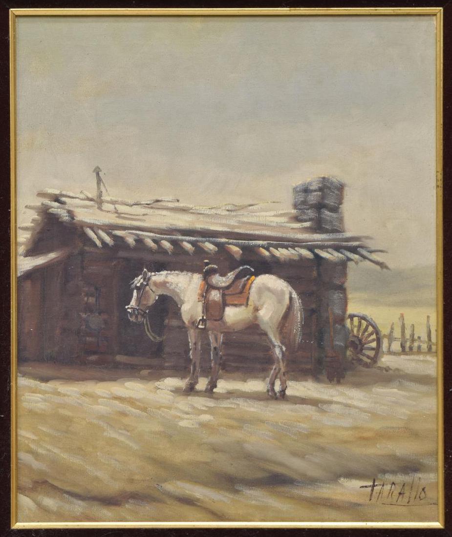 JORGE TARALLO BRAUN (B. 1951) WESTERN PAINTING (1 of 5)