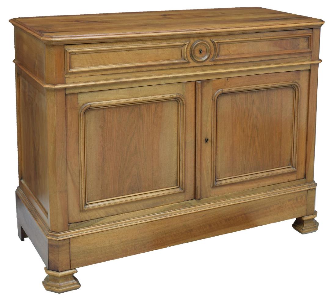 FRENCH LOUIS PHILIPPE WALNUT SIDEBOARD (1 of 3)