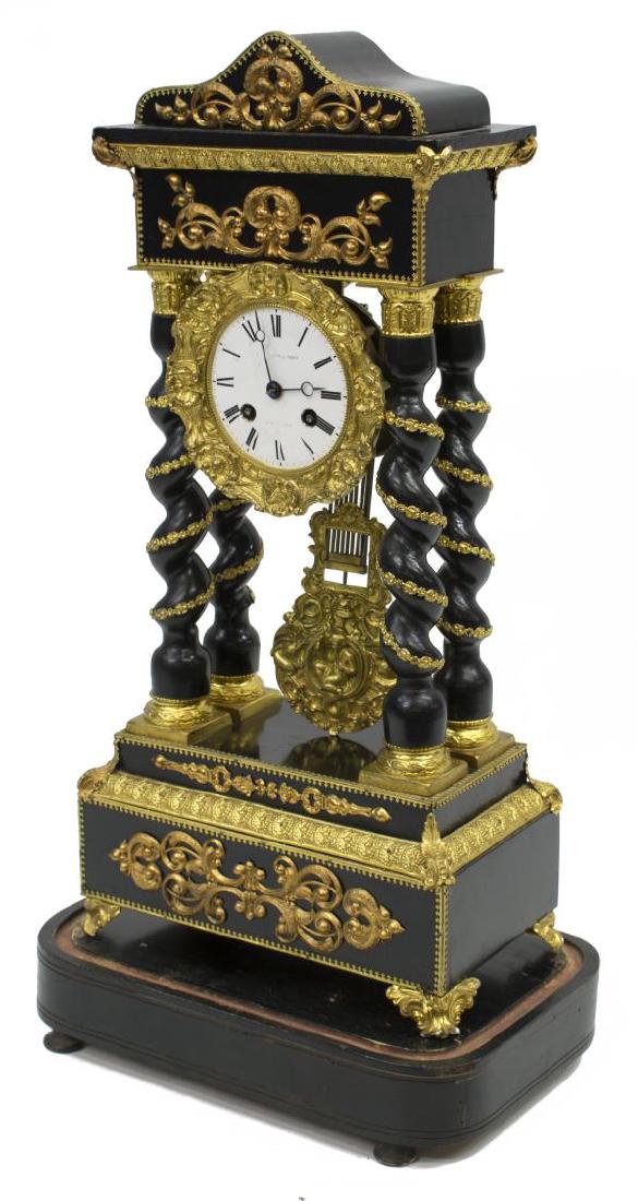 FRENCH NAPOLEON III PERIOD PIERRE LE MASSON CLOCK (1 of 5)