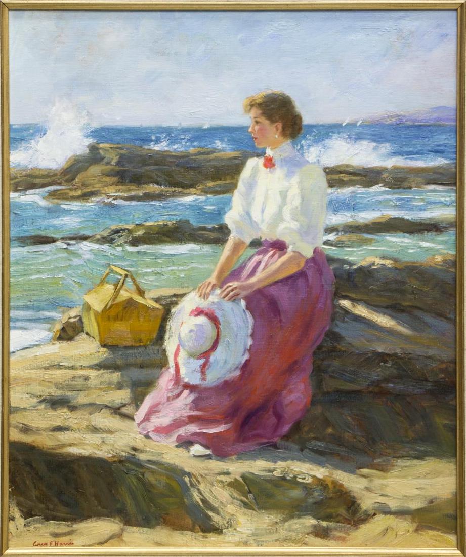 GREGORY F. HARRIS (B. 1953) LIFE OF THE SEA (1 of 5)